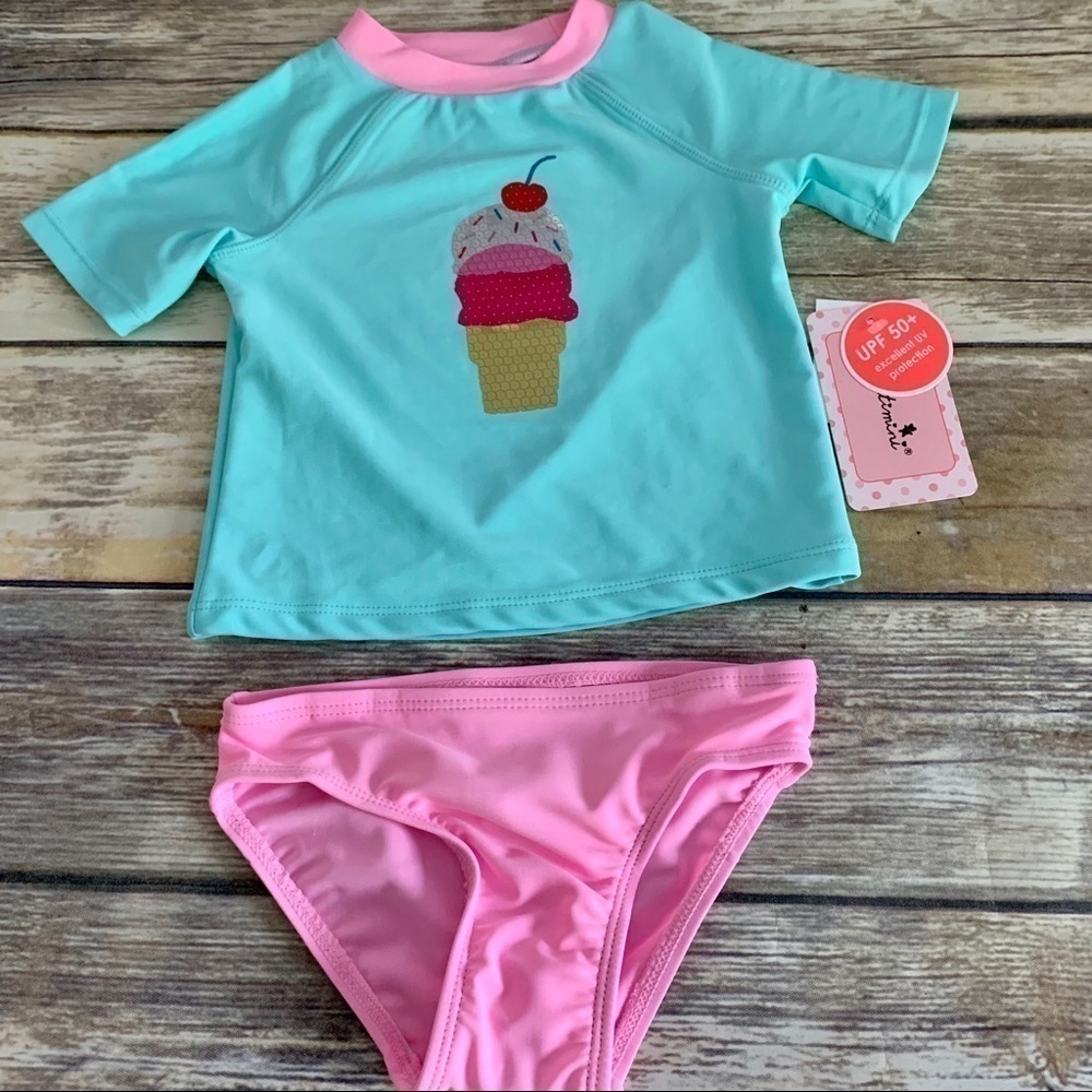 🌴FLOATIMINI RASH-GUARD SET - Picture 3 of 4